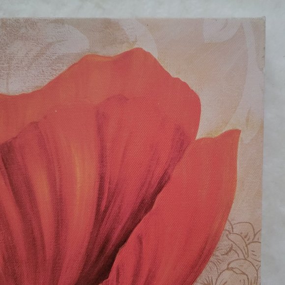 Pamela Gladding Papaver I Art Print Wall Decor Orange Flower - Picture 4 of 5